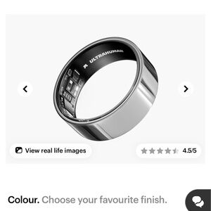 Ultrahuman Silver Smart Ring